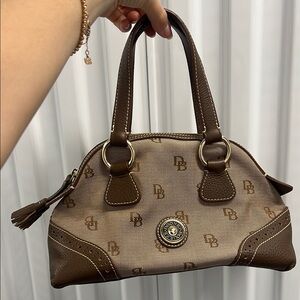 Dooney & Bourke Brown Satchel Bag